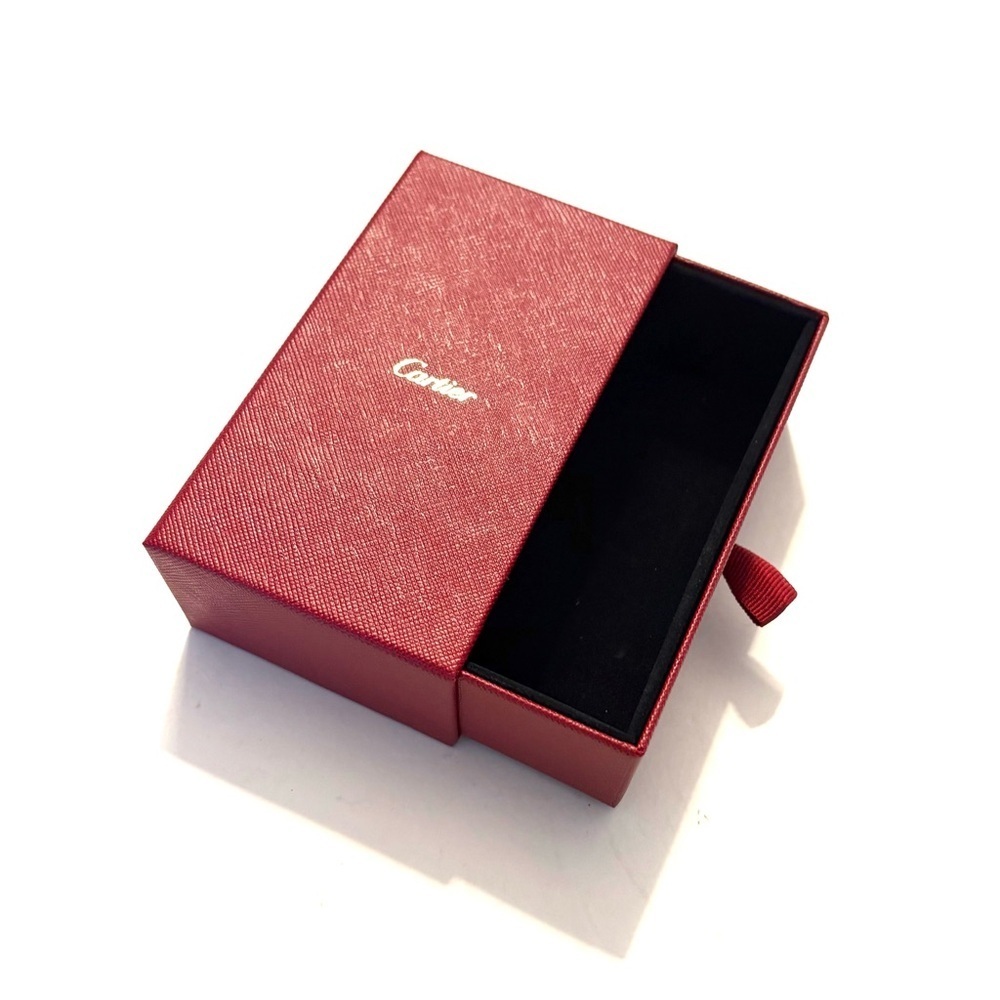 CARTIER Jewelry Case, red and gold - Picture 4 of 4
